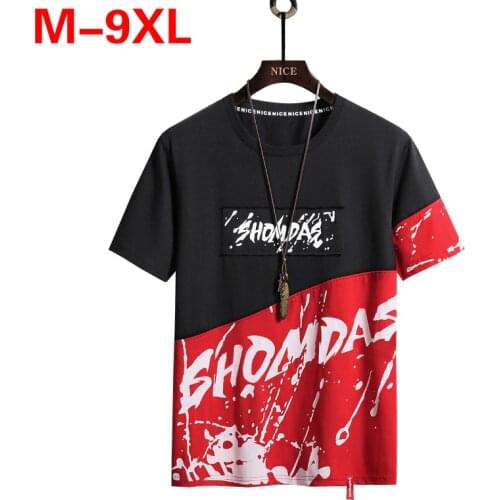 Simple creative design quick dry big&Tall Size Crew-Neck T Shirts Mens New Arrival Summer Style Short Sleeve Men t-shirt