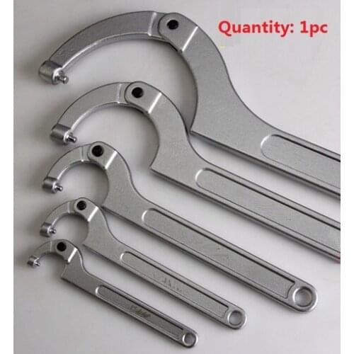 115--180MM round or square head hook wrench moon pin spanner for ultrasonic machine repairing auto,tire repair tool