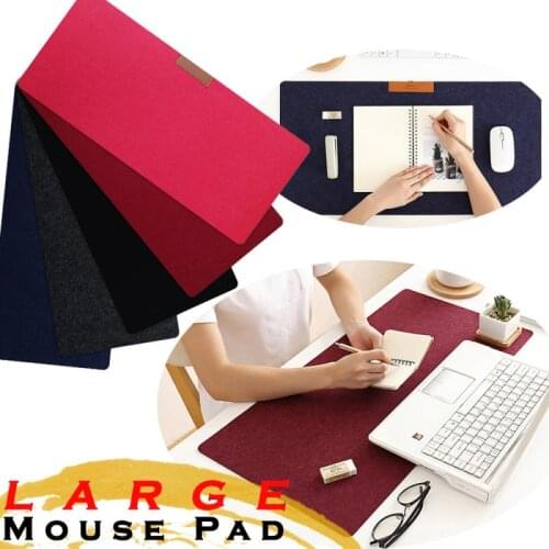 Hot Large Felts Gaming Mouse Pad Office Desk Laptop Keyboard Mat 300*600mm B2a 2021 Hot Universal Desk Pads Blotters