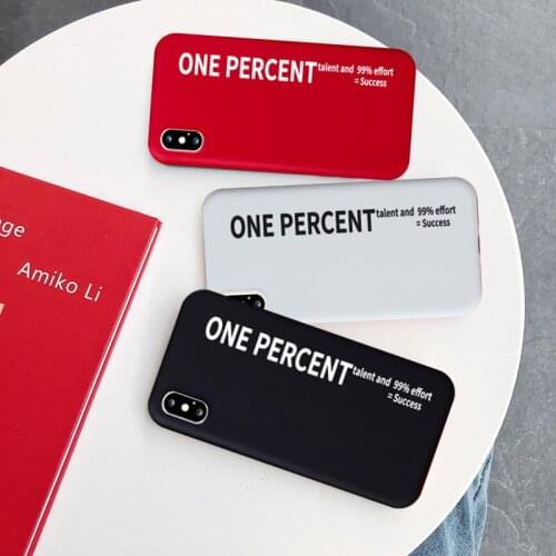 GYKZ Funny Letter Quotes Case Cover For iPhone 7 XS MAX 11 Pro XR X 8 6s Plus Black Red Soft Silicone Phone Coque Slim Shell Bag