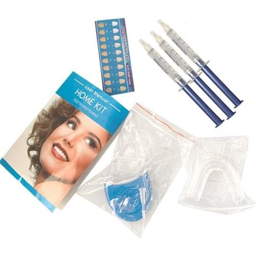 Teeth Whitening Gel Kit Peroxide Dental Whitening System Oral Care Tooth Bleaching Dental Equipment with Cold Light Lamp