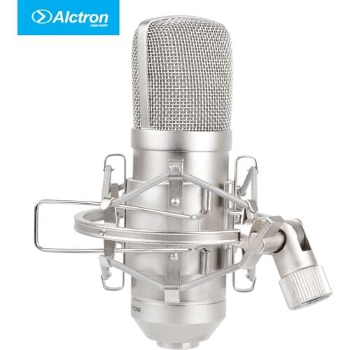 Alctron MC001 condenser wide-diaphragm microphone pro recording studio microphone With carry case