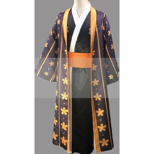 Customize One Piece Wano Country Arc Trafalgar Law Yukata Cosplay Costume Outfit