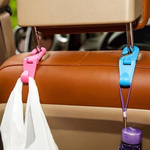 Seat Hook Car Mini Foldable Hook S Seat Back Rotatable Multi-Function Bracket Car Rear Seat Car Universal Accessories Decoration