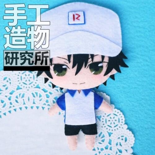 Anime Ryoma Echizen Soft Stuffed Toys DIY Handmade Pendant Keychain Doll Creative Gift