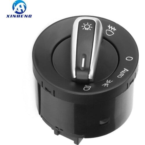 NEW Headlight Fog Light Power Auto Head Lamp Switch For VW GOLF Passat B6 3C MK5 MK6 CADDY III 5ND941431B