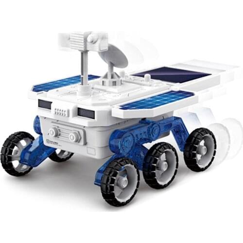 Solar Power Mars Exploration Car Kit Kid DIY Science Educational Toy science experiment game toy Science toy Gift for Boys Girls