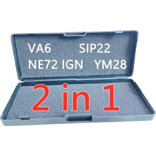 Original lishi 2 in 1 tools VA6 SIP22 NE72IGN YM28lishi tool