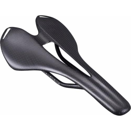 No logo full carbon mountain bike mtb saddle for road Bicycle Accessories 3k matt/glossy finish good quality bicycle parts