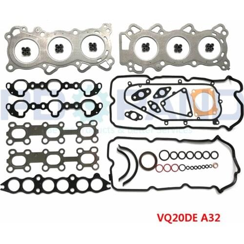 VQ20DE Engine Full Set of Rebuilding Gasket Kit 10101-31UX6 for Nissan Maxima QX A32 A33 CEFIRO Saloon 2.0L V6 24V