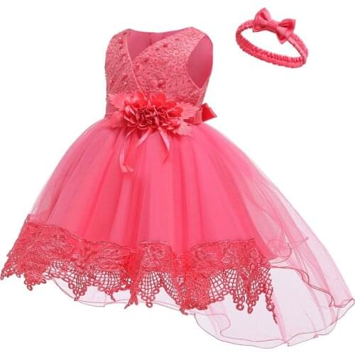 Christmas Dress For Baby Girl 1 Year Birthday Party Dress Infant Wedding Dress Baby Christening Newborn Clothes vestido infantil