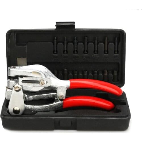 Punch Kit Hand Held Punch, Sheet Metal Hole Punch Kit Body Shop Work