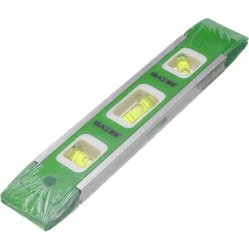 Lever Bubbles Rustproof Horizontal Ruler 230mm 9inch High Precision Spirit Level High Bearing Ruler with Magnetic Measuring Tool