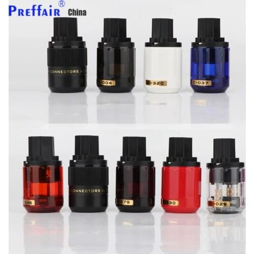 Oyaide C-079/C-037/ C-029/ C-046/ C-004/C-330/ IEC Female Connectors For Power Cable, IEC320 Female Audio Power Jack Plug