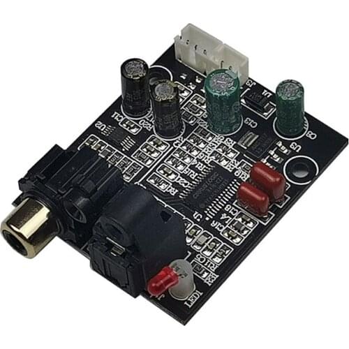 SOTAMIA Mini Audio Decoder DAC Optical Fiber Coaxial Decoder Board 24 Bit 192K Stereo Audio Output