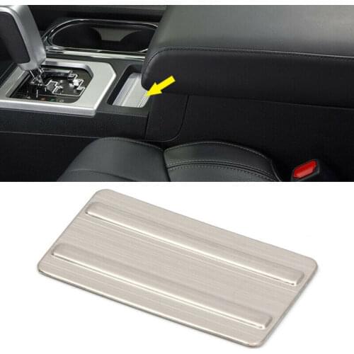Steel Matte Gear Position Panel Cover Trim 1pcs For Toyota Tundra 2014-2021