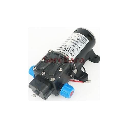 T-HB DC 12V 80W Self-priming Booster Diaphragm Water Pump Backflow Control 300L/H For Car washing