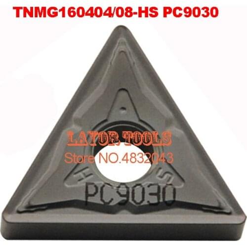 TNMG160404-HS PC9030/TNMG160408-HS PC903, carbide Turning Inserts For special Purpose Vehicle Lathe Blade use mini lathe turning