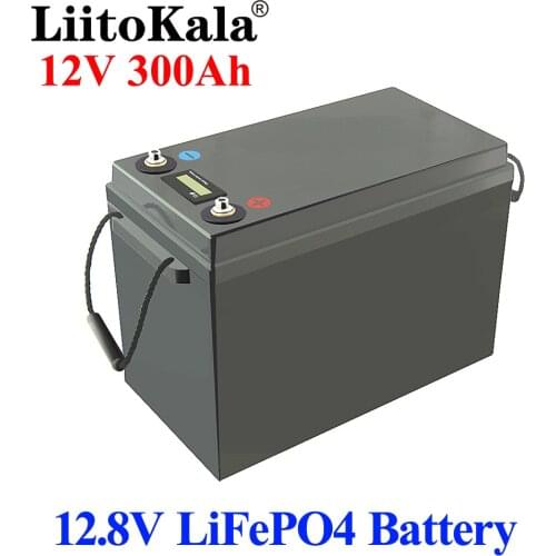 LiitoKala 12V300Ah LiFePO4 Battery 12.8V Power Batteries 3000 Cycles For RV Campers Golf Cart Off-Road Off-grid Solar Wind