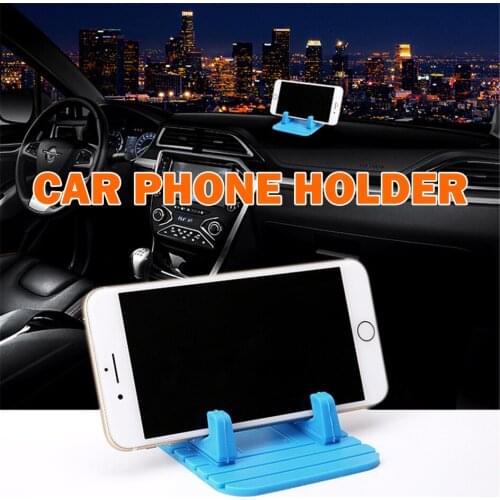 Universal Silicone Car Mobile Phone Holder For iPhone Samsung Xiaomi Huawei For NISSAN QASHQAI J10 J11 JUKE NOTE Car GPS Stand