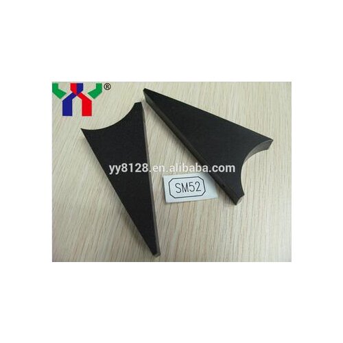 GTO52 fountain spare parts, gto ink duct end blocks for offset printing,offset printing machine ,Black, Nylon