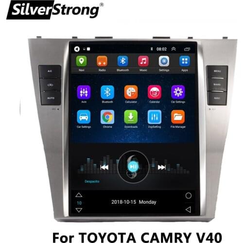 10.4'' IPS,Car GPS Navi,Tesla Android,for TOYOTA CAMRY V40 2007-2011,Bluetooth,Multimedia,fit Auto AC only