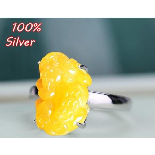 2018 New Fashion 925 Sterling Silver Color 8*14MM Base Inlaid Wax Turquoise Ring Blanks Settings Adjustable Ring DIY Jewelry