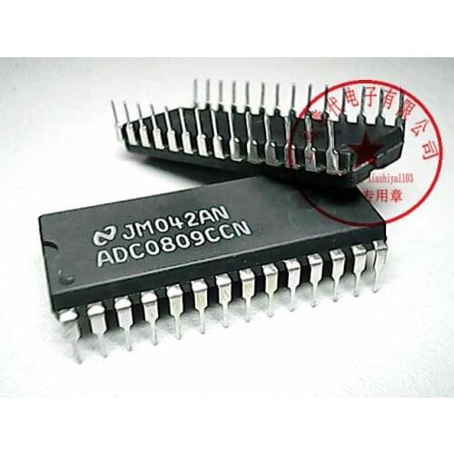 5pcs ADC0809CCN DIP-28