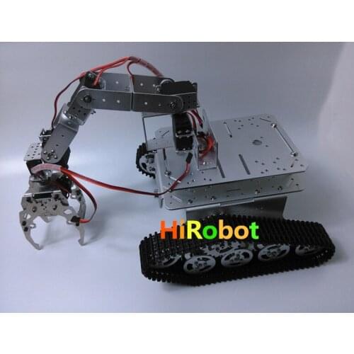 6 dof vehicle-mounted TA001 mechanical arm with CL-5 claw and 6pcs High torque servo for robot mechanical design competition
