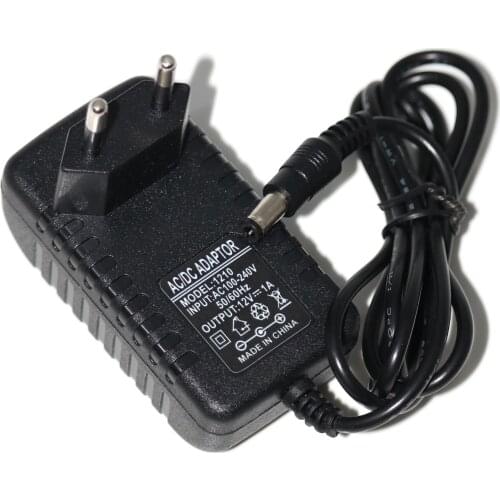12V 1A Power Supply Adapter 12V 1A 1000mA 12W AC/DC Adapter 100-240V AC to DC 12volt 12W 1amp AC Switching Adapter Power