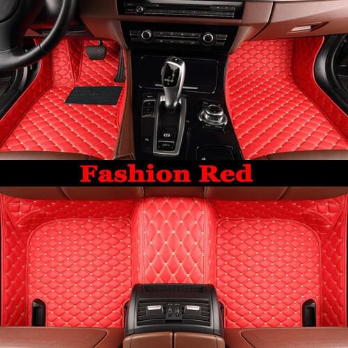 ZHAOYANHUA Specially Customizd fit car floor mats for BMW Z4 E85 E89 Leather heavy duty car styling all weather carpet liners