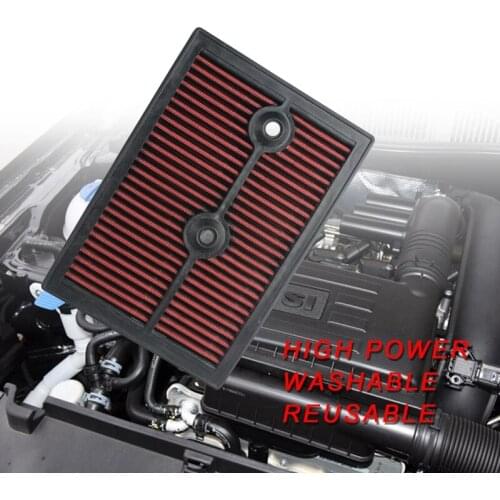 NEW-Car Air Intake Filter High Flow Air Cleaner for Polo GOLF PASSAT SKODA SEAT -A1 A3 Q2 Q3 1K0129620D
