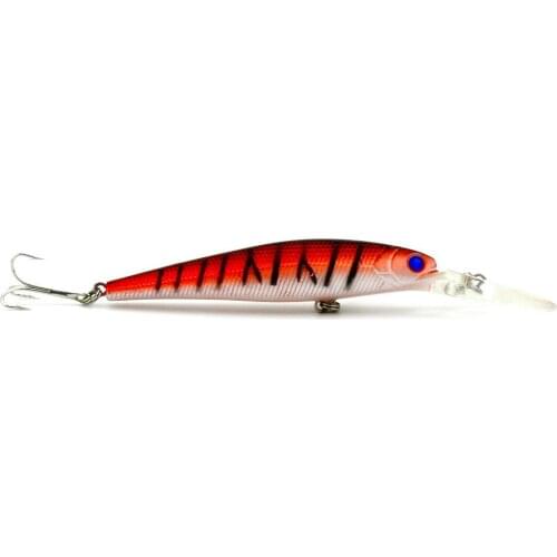 Hot Sale 1pcs Minnow Fishing Lure Good Quality 12.5cm 14g Sinking Tackle Hard Plastic Isca Artificial Jerbait Fishing Wobblers