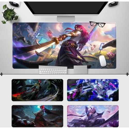 Pattern League of Legends Yone Mouse Pad Gaming MousePad Large Big Mouse Mat Desktop Mat Computer Mouse pad For Overwatch