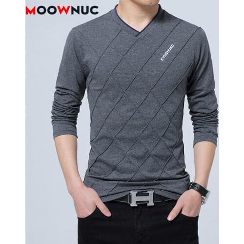 Мужские поло с длинным рукавом Moownuc China At AliExpress