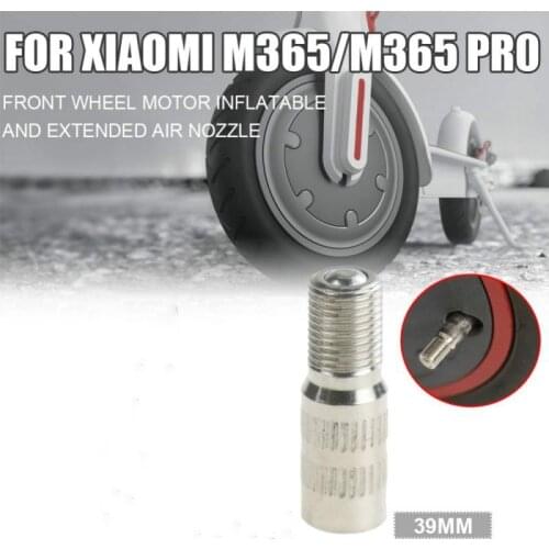Inflatable Extension Air Valve for Xiaomi M365 / Pro Scooter Front Wheel Motor Air Nozzle Replacement M365 Accessories