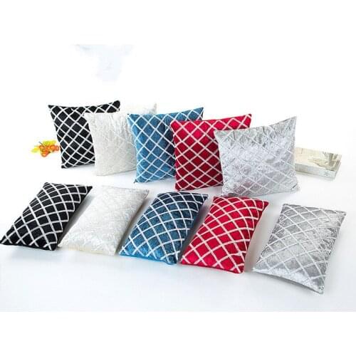 2021 New Fashion Personality Simple Pastoral Trend Stripes Wild Ribbon Embroidery Pillowcase Pillowcase