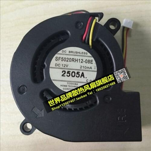 Nidec SF5020RH12-08E DC 12V 210mA 50x50x20mm Server Cooling Fan
