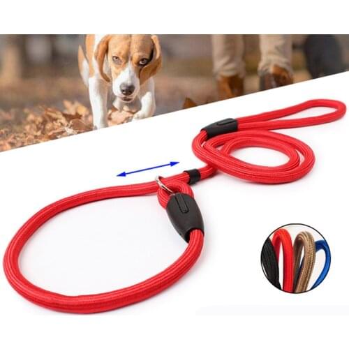 High Quality Pet Dog Leash Rope Nylon Adjustable Training Lead Pet Dog Leash Dog Strap Rope Traction Dog Harness Collar Lead