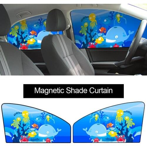 Car Window Front Window Shade Side Window Sunshade Baby Auto Windshield Sunshades Universal Fit For Driver UV Protection
