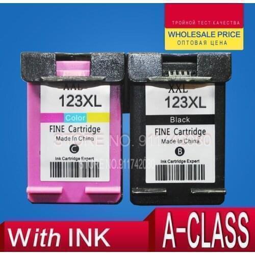 For HP Deskjet 2130 Cartridge Printer Compatible Ink 123XL