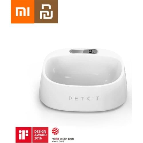 Xiaomi Pet Smart Weighing Bowl Cats Dog Feeding Bowl Accurate Weighing And Feeding Antibacterial Material Grain Bowl App Control