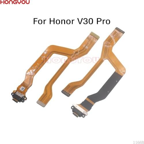 USB Charging Dock Connector Charge Socket Jack Port Plug Flex Cable For Huawei Honor For Huawei Honor V30 / Nova 6 / V30 Pro