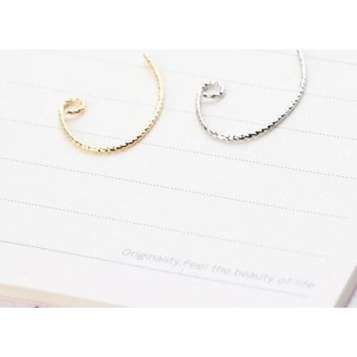Diy jewelry accessories handmade accessories fashion metal ear hooks gold ear hook handmade jewelry accessories wholesale