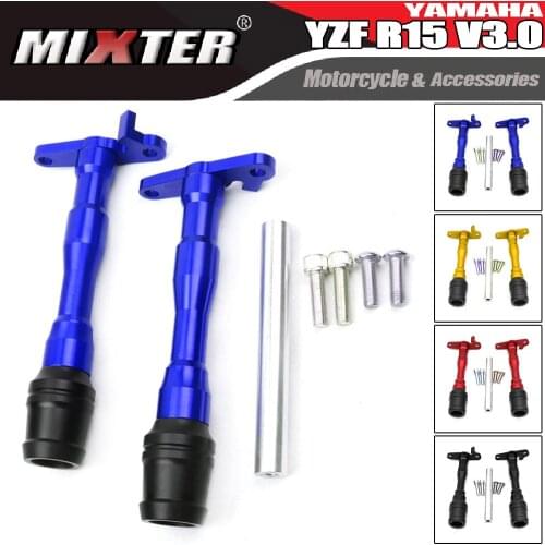 Motorcycle Falling Protection Frame Slider Fairing Guard Crash Pad Protector For YAMAHA YZF-R15 YZF R15 V3.0 V3 2017 2018 2019