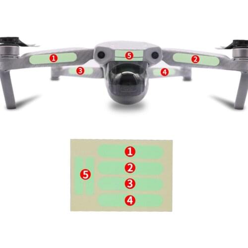 2 Set Reflective Stickers Compatible with DJI Mavic Air 2S Drone Decals Stickers