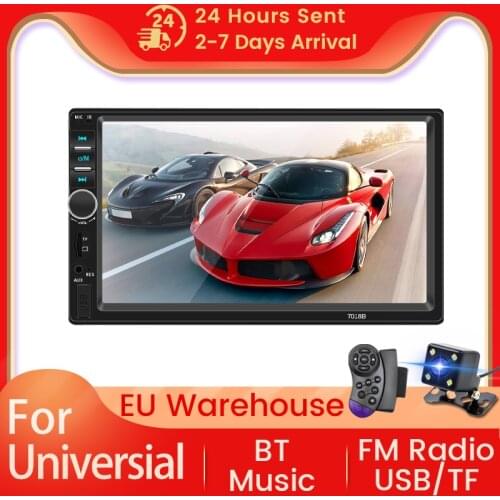 Car Radio 2 Din Autoradio 7" HD Stereo Receiver SD USB MP5 Multimedia player For Volkswagen Nissan Hyundai Kia Toyota FM Radio