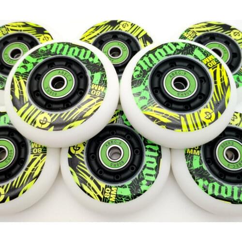 Free shipping roller skates wheels slide brush wheel 83 A