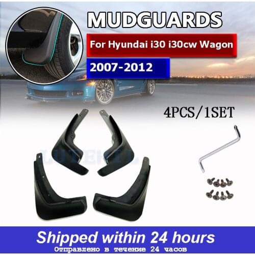 For Hyundai i30 i30cw Wagon 2007 2008 209 2010 2011 2012 Mud Flaps Splash Guard Cover Mudguard Fenders Splasher Auto Accessories