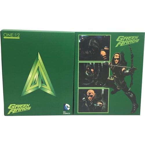 6inch 15cm Mezco Green Arrow One:12 Collective Action Figure Toy Doll Gift for Kids